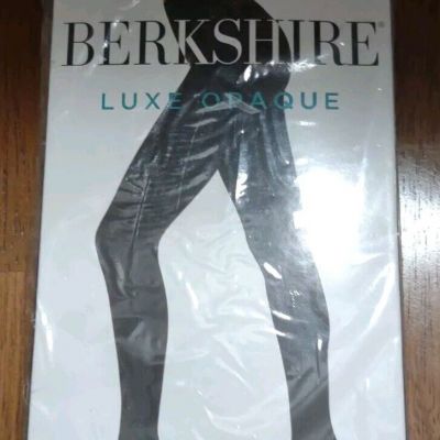 Berkshire Luxe Opaque Non-Control Tights 4740 Black Sizes Tall 145-165 lbs